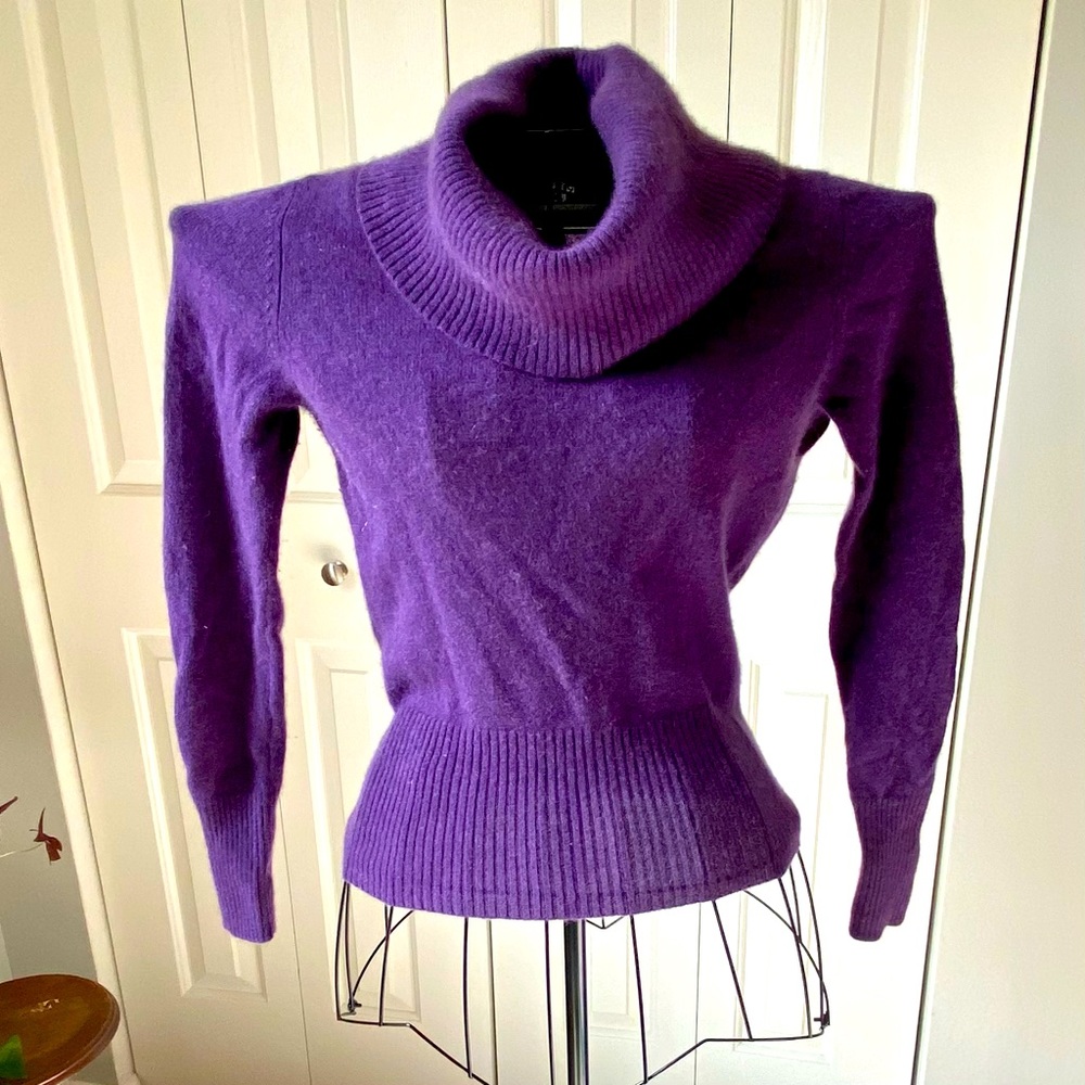 Womens Cashmere Cowl Neck Sweater
